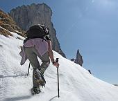 58 Qui invece neve dura!